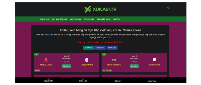 Khám phá Xoilac TV trang web phát sóng bóng đá hàng đầu hiện nay